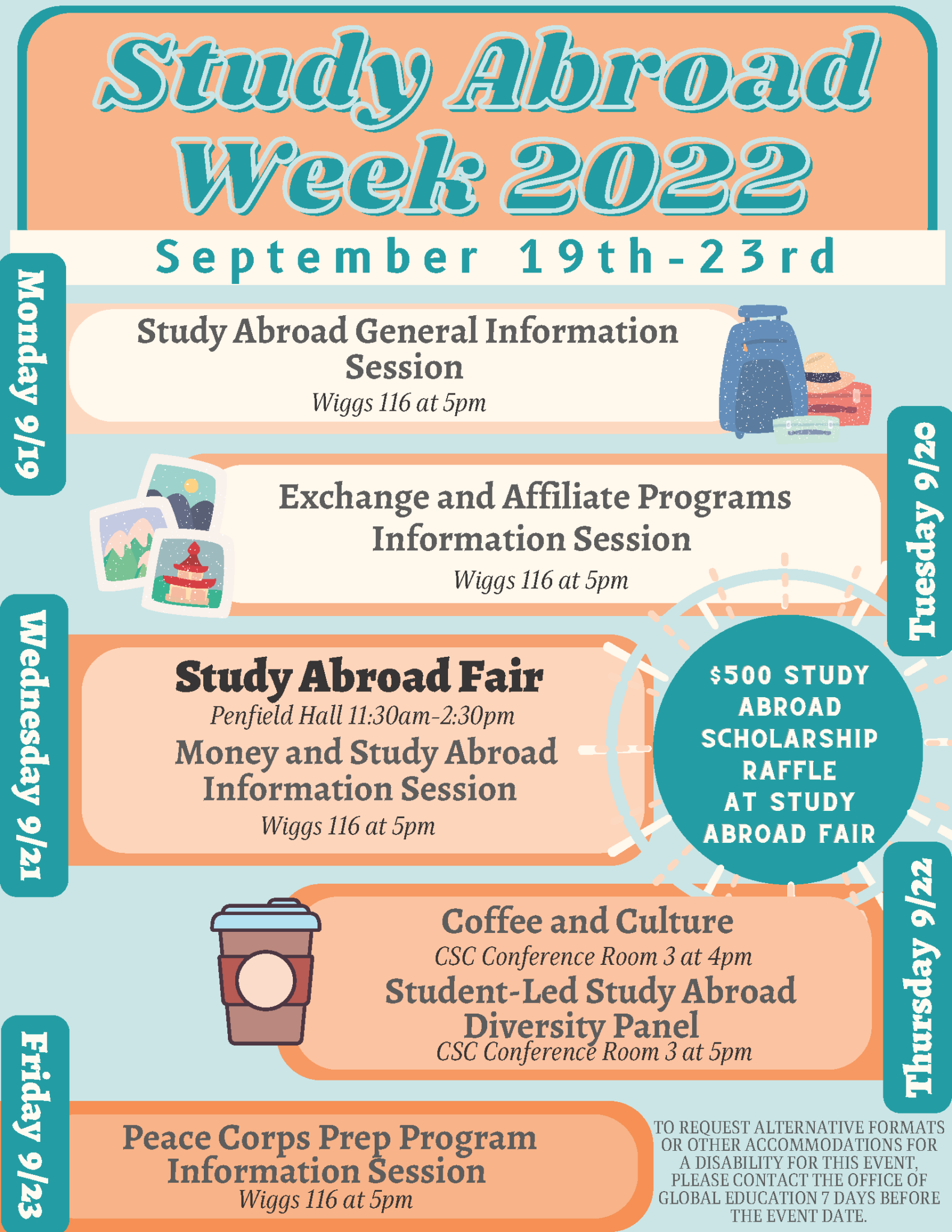 StudentLed Study Abroad Diversity Panel Mercer Events