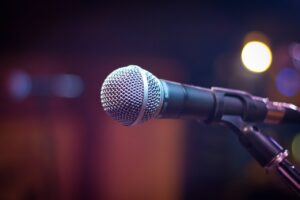 a microphone