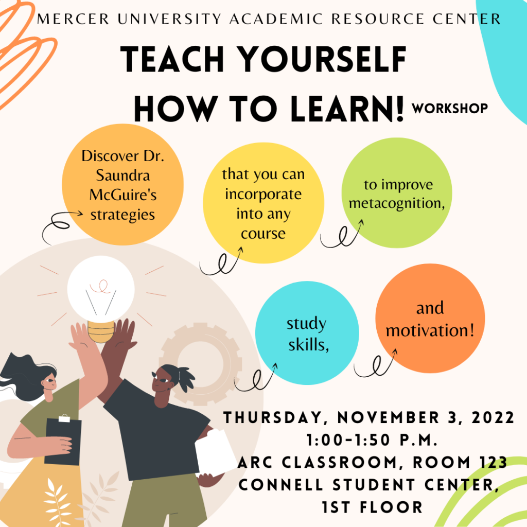 Teach Yourself How to Learn | Mercer Events