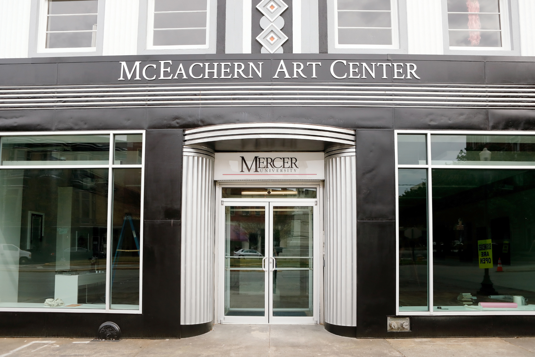 the front facade of the mceachern art center