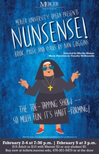 poster for nunsense