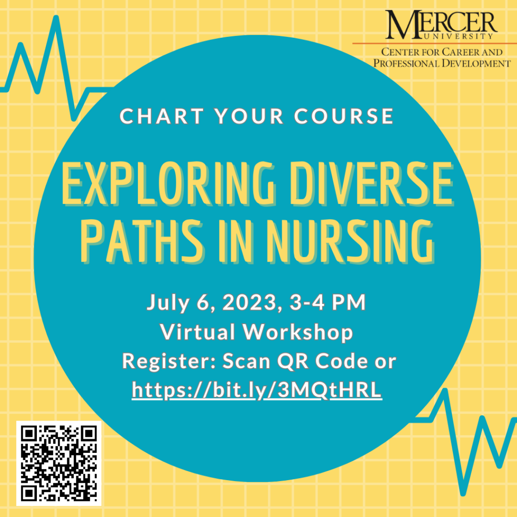 Charting Your Course: Exploring Diverse Paths in Nursing  Mercer Events