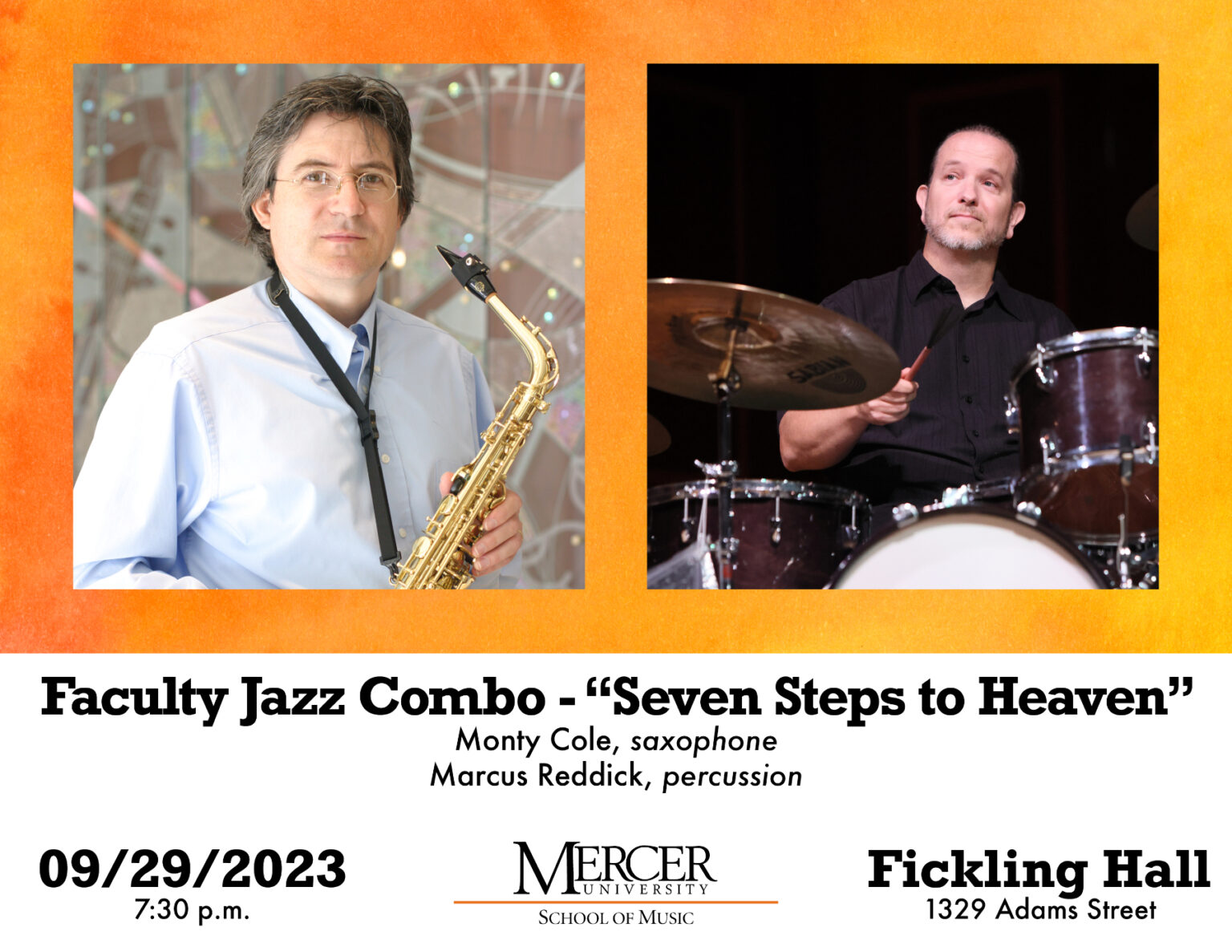 Faculty Jazz Combo: Seven Steps to Heaven | Mercer Events