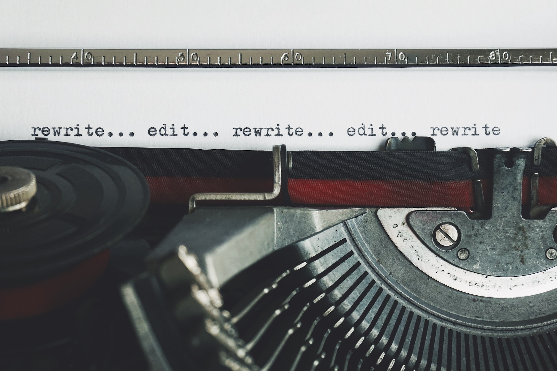 Rewrite Edit Text on a Typewriter