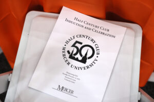 cover of the program for the half century club luncheon