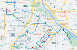 map of race course
