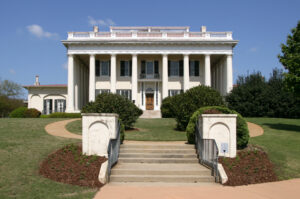 the front of the woodruff house