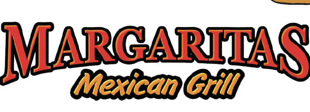 Logo featuring the word "Margaritas" in red with "Mexican Grill" below it in orange.