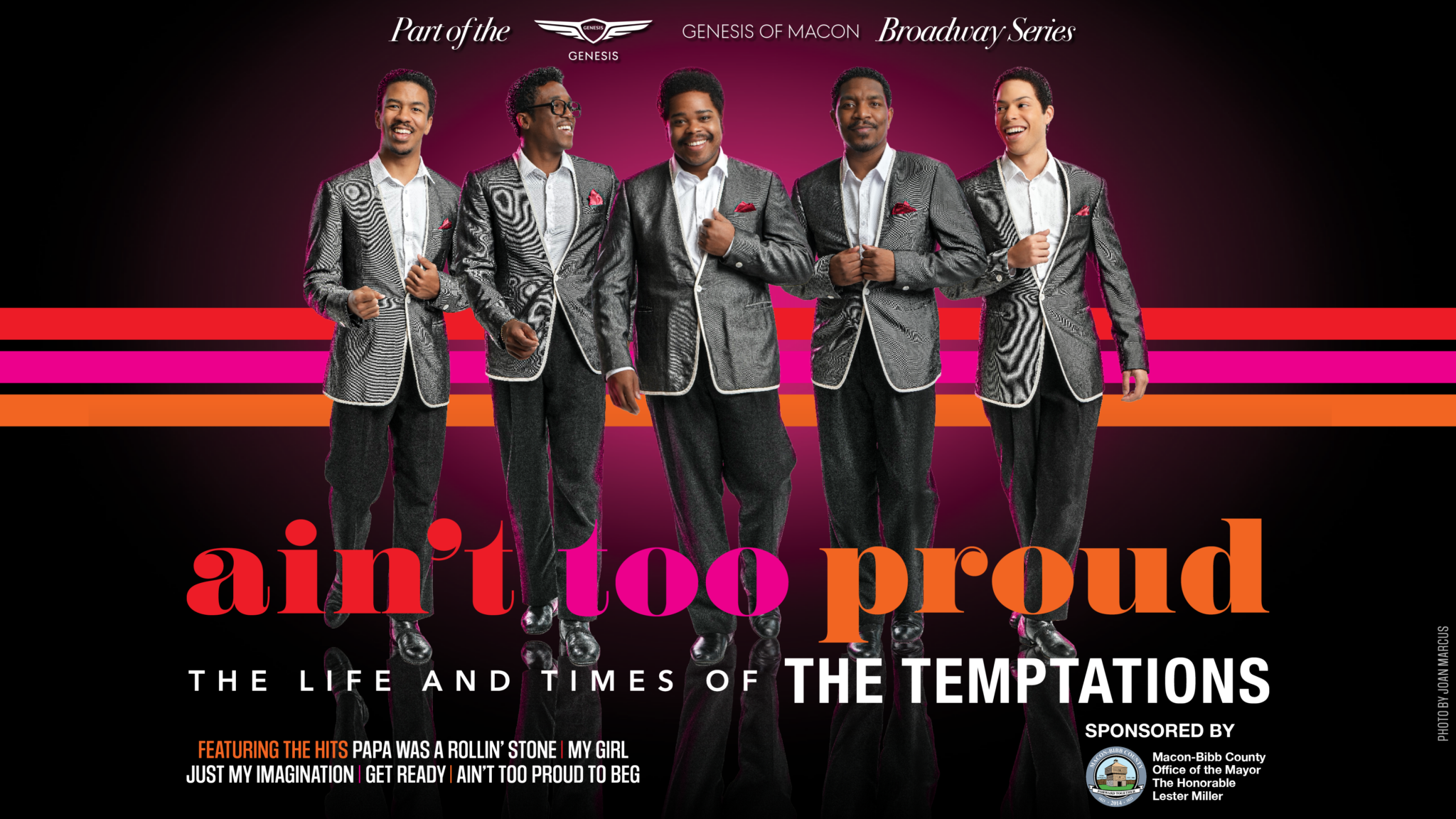 Promotional poster for "Ain't Too Proud."