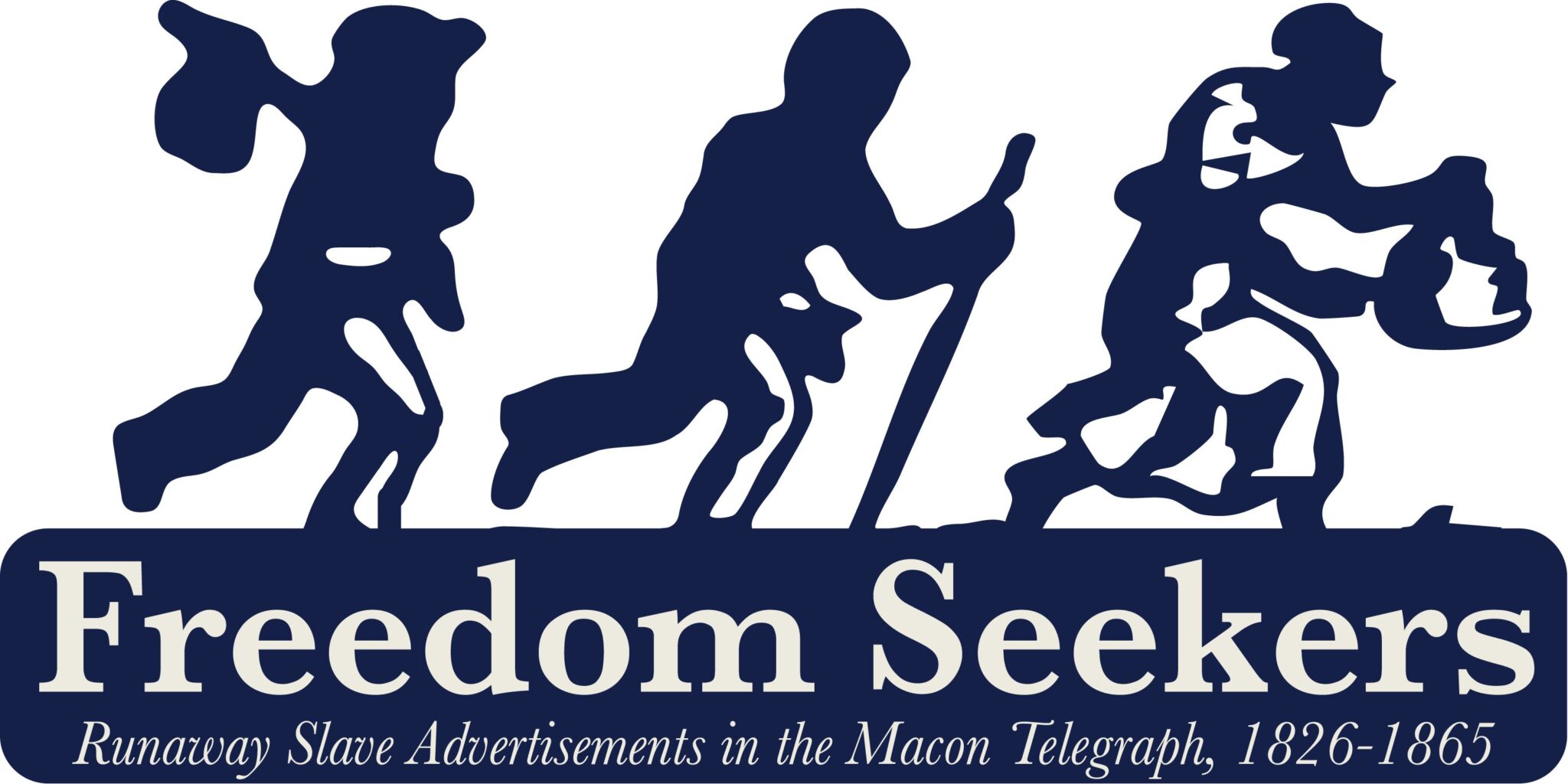 Freedom Seekers exhibit graphic.