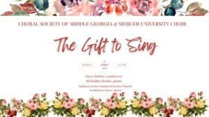Promotional graphic for The Gift to Sing.