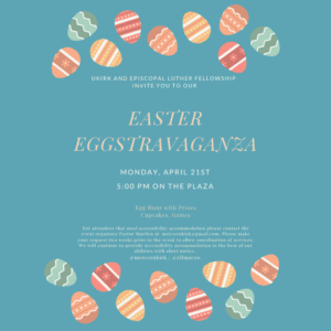 Promotional image for Easter Eggstravaganza.
