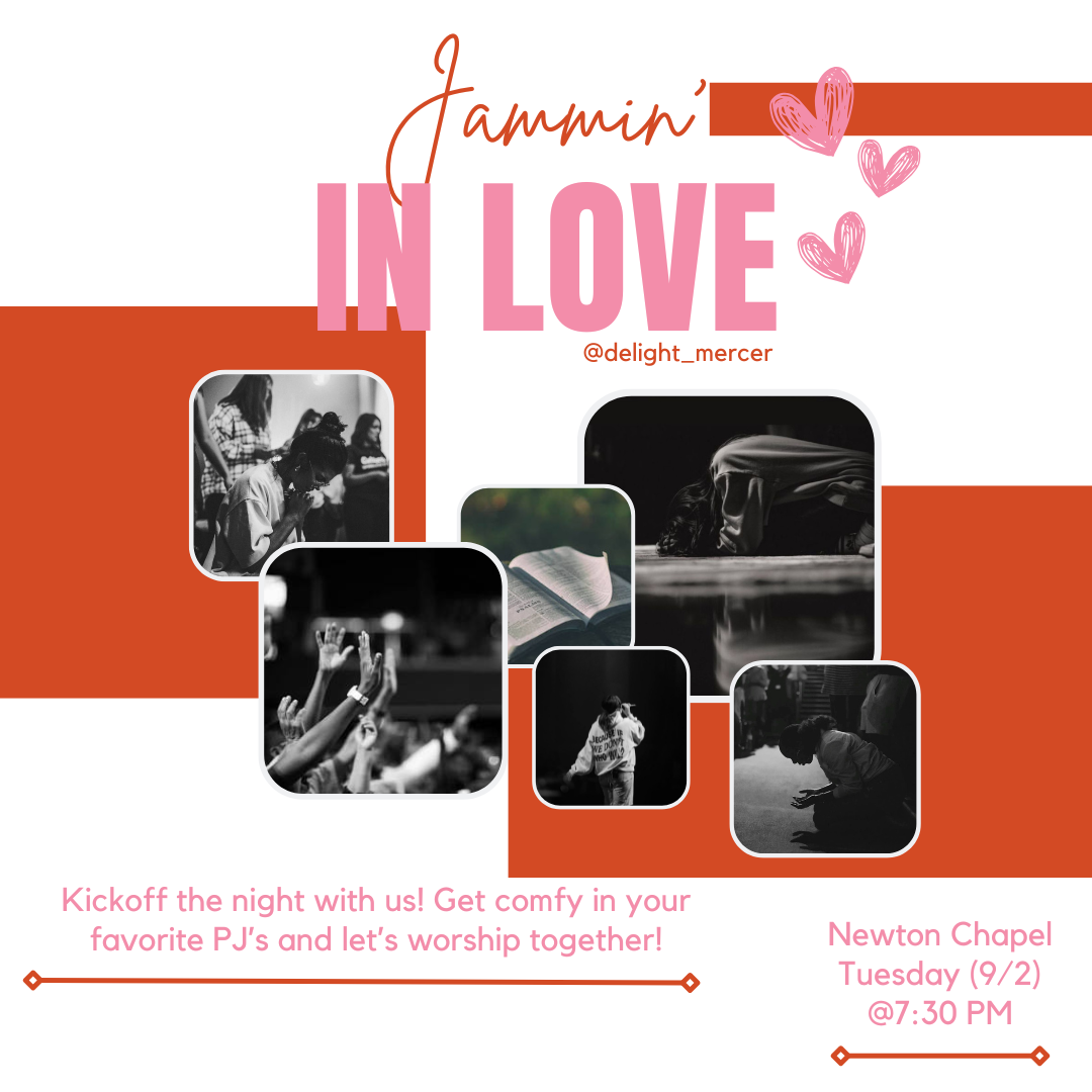Promotional flyer for Jammin' in Love.