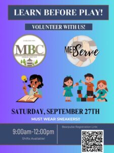 Promotional poster for Learn Before Play.