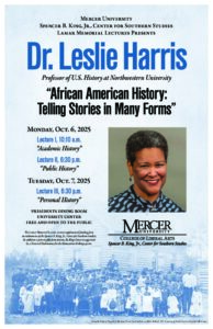 Promotional poster for the Lamar Lectures.