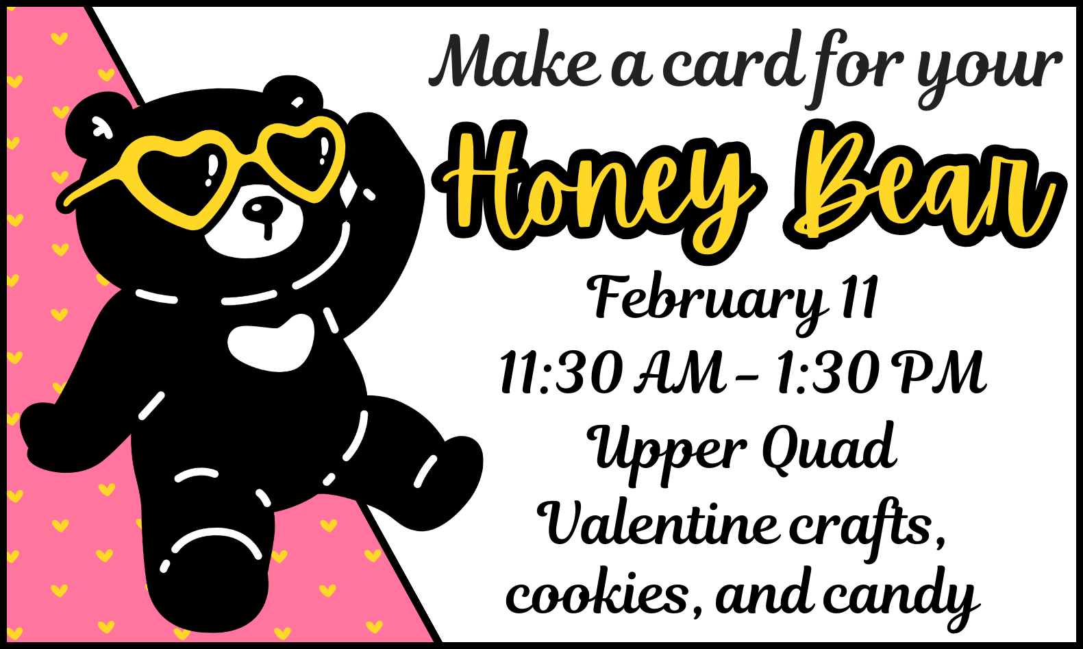 Promotional graphic for card-making event.