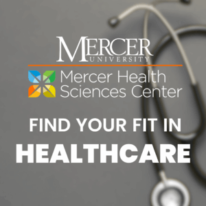 Promotional graphic for Find Your Fit in Health Care event.