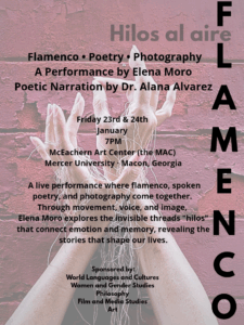 Promotional poster for Hilos al Aire.