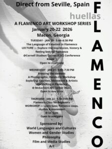 Promotional poster for Flamenco Workshop