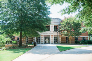 Tift College of Education building on Mercer's Atlanta campus.