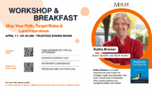 Promotional flyer for workshop and breakfast.