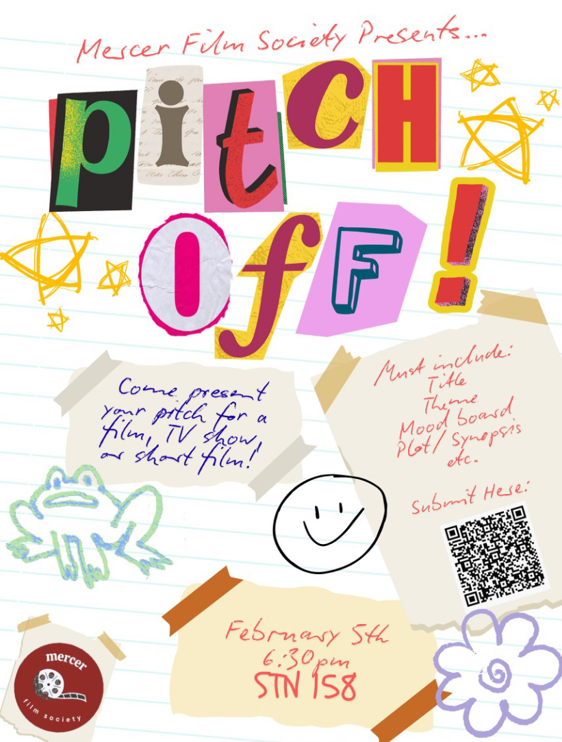 Promotional flyer for Pitch Off.