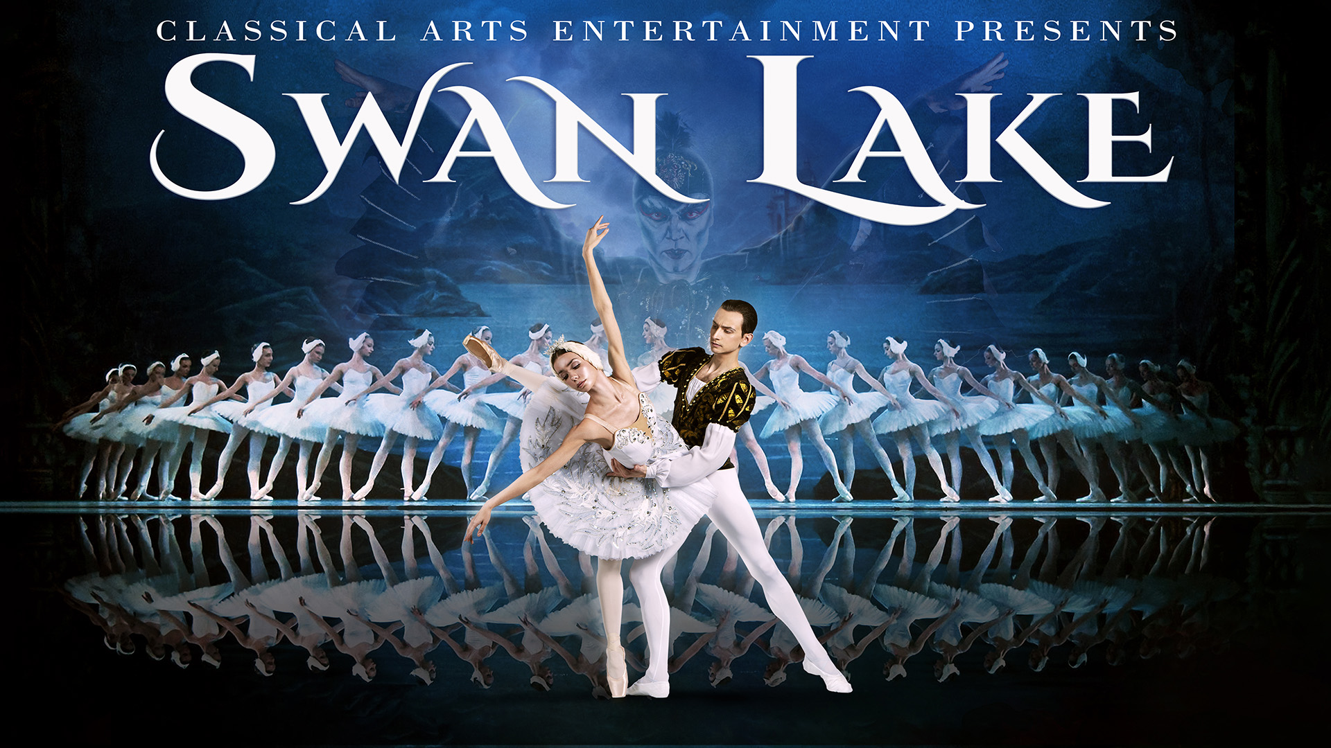 Promotional poster for Swan Lake.