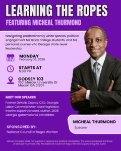 Promotional poster for Learning the Ropes Featuring Michael Thurmond.