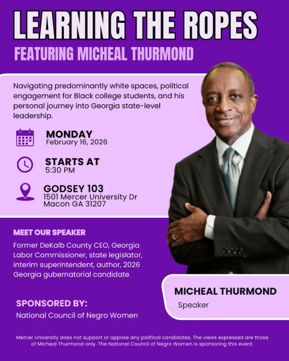 Promotional poster for Learning the Ropes Featuring Michael Thurmond.