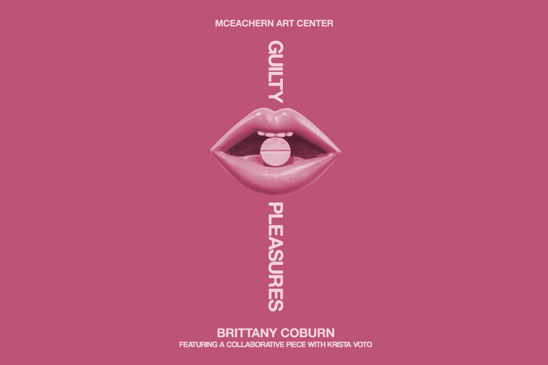 Promotional graphic for guilty pleasures.