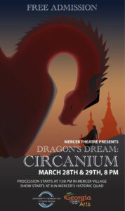 Promotional flyer for Dragon's Dream: Circanium.