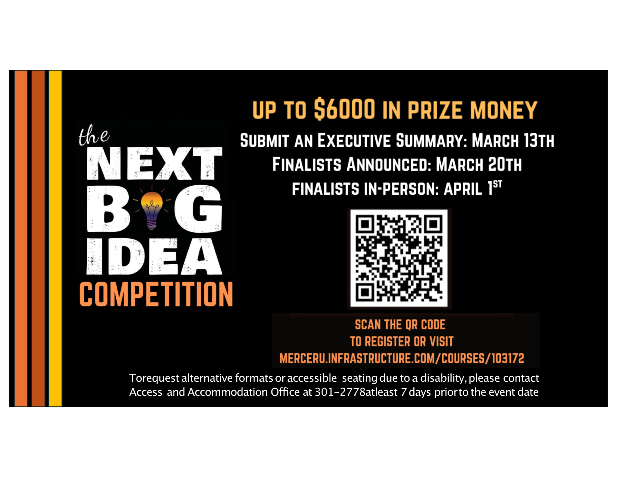 Promotional graphic for the Next Big Idea.