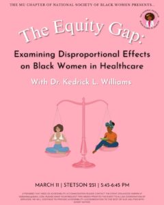 Promotional flyer for The Equity Gap.