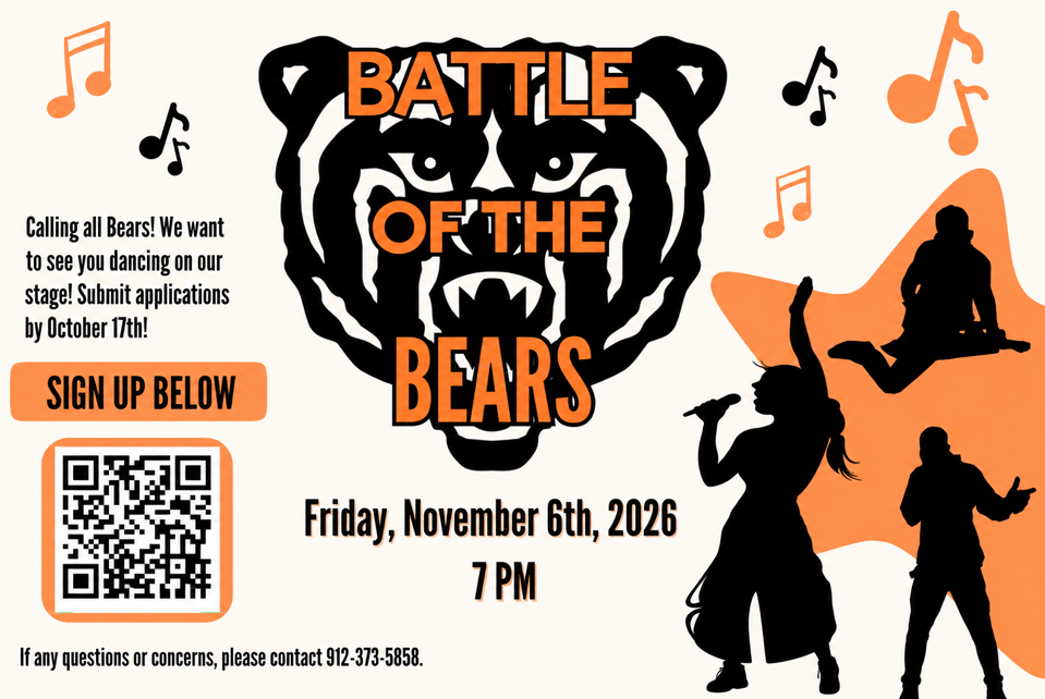 Battle of the Bears promotional graphic.