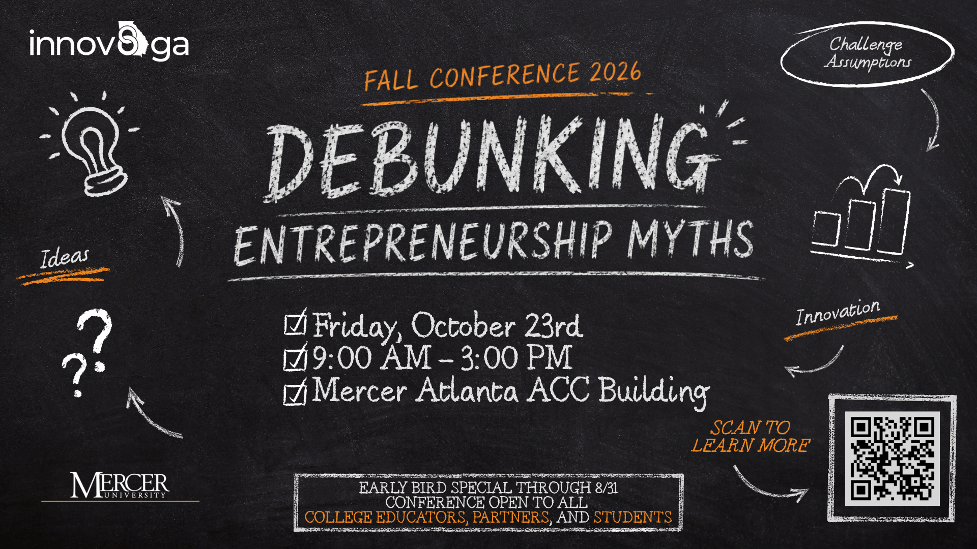Innovate Georgia fall conference flyer.