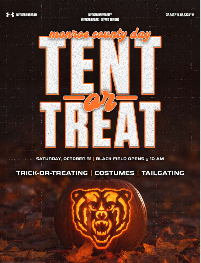 Promotional graphic for Tent or Treat.
